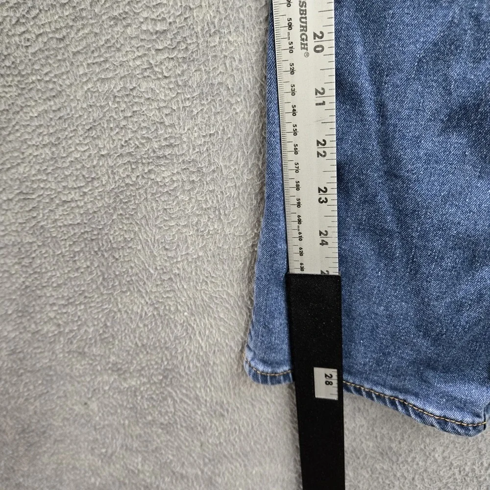 MBX Men Jeans 36X30 Blue Denim Straight Slim Fit 28